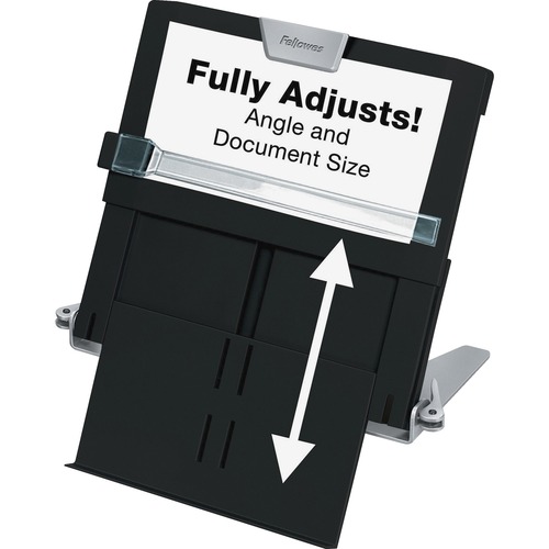 Professional Series Document Holder, Plastic, 250 Sheet Capacity, Black