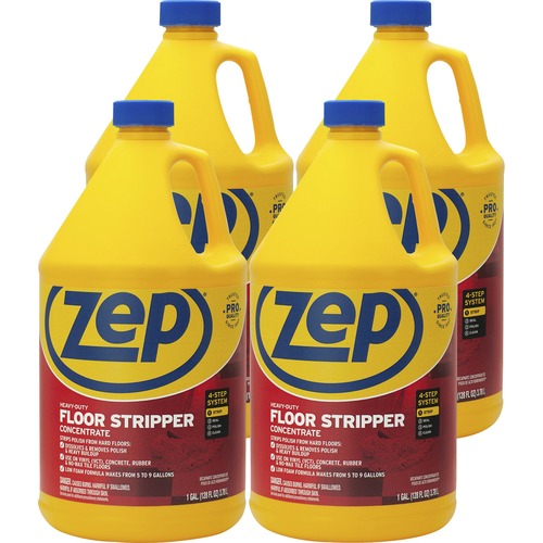 FLOOR STRIPPER, UNSCENTED, 1 GAL, 4/CARTON