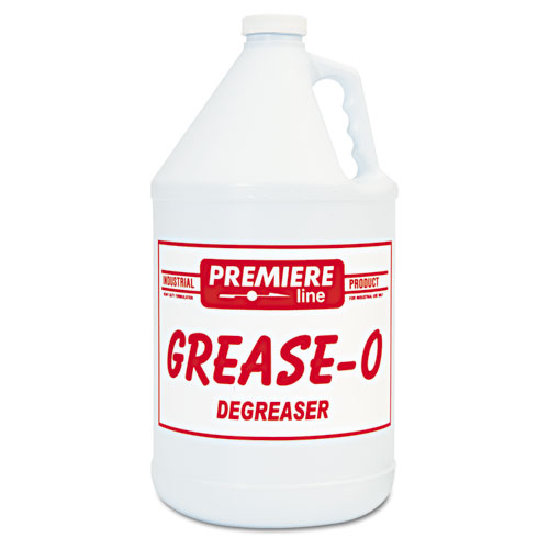 Premier Grease-O Extra-Strength Degreaser, 1gal, Bottle, 4/carton