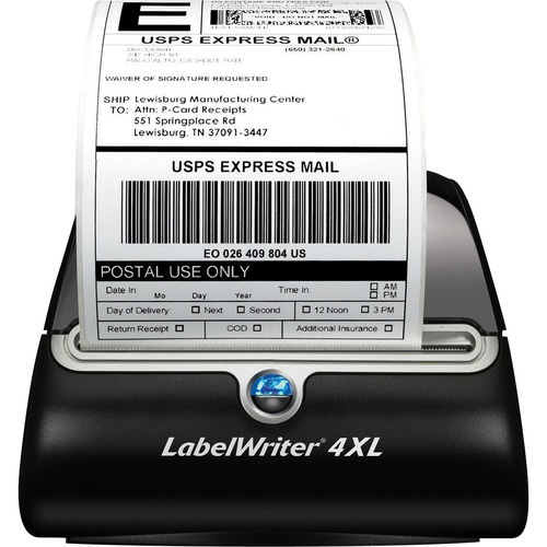 LABELWRITER 4XL LABEL PRINTER, 53 LABELS/MIN PRINT SPEED, 7.3 X 7.8 X 5.5