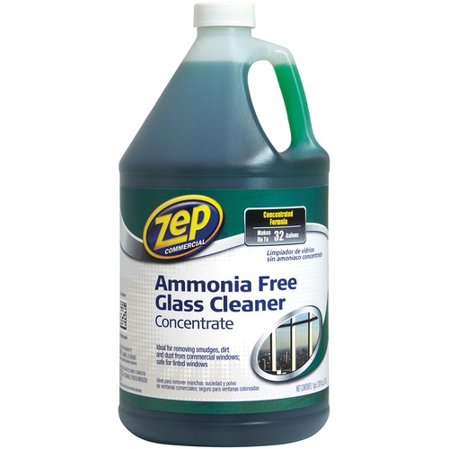 AMMONIA-FREE GLASS CLEANER, PLEASANT SCENT, 1 GAL BOTTLE, 4/CARTON