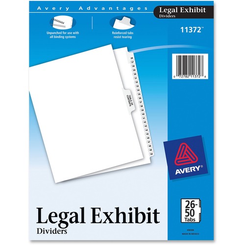 DIVIDERS,LEGAL,SDTAB,26-50