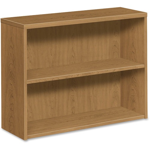 10500 Series Laminate Bookcase, Two-Shelf, 36w X 13-1/8d X 29-5/8h, Harvest