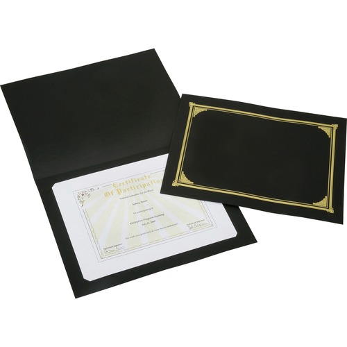 COVER,CERT/DOC,GOLD FOIL,BK