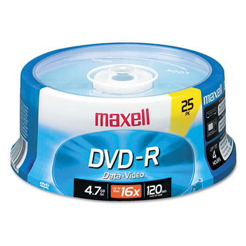 DISC,DVD-R,SPNDL,25/PK