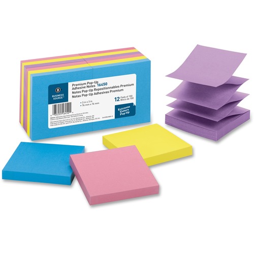 NOTES,POPUP,3X3,12PK,XTREME