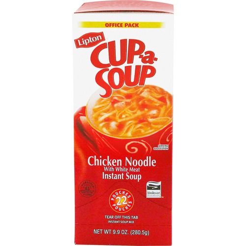 Lipton/Unilever  Cup-a-Soup, .45 oz., 22/BX, Chicken Noodle