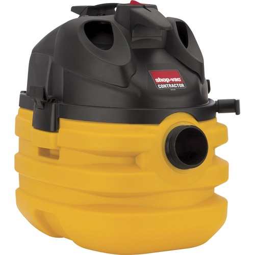 Shop-vac  Vacuum, 5-Gallon, 6 Peak HP, 14"Wx17-1/4"Lx17-1/4"H, BK/Y
