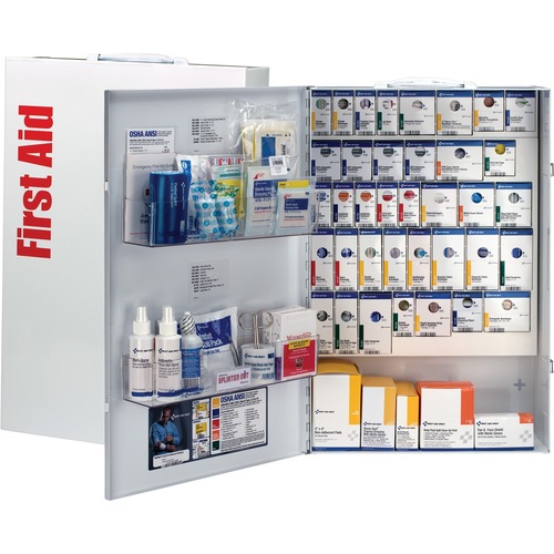 First Aid Only, Inc  First Aid Cabinet, w/o Meds, SmartCompliance, 200 Person, WE