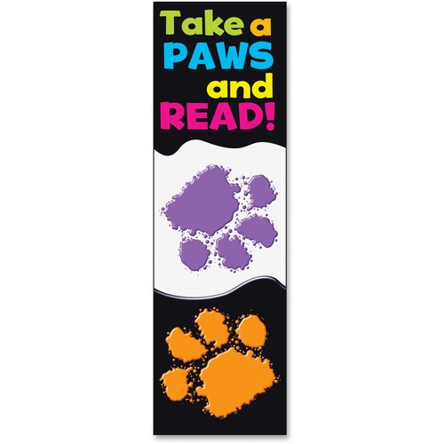 BOOKMARK,TAKE A PAWS,36CT