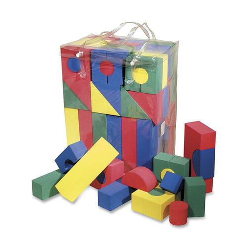 BLOCKS, ASSORTED COLORS, 68/PACK