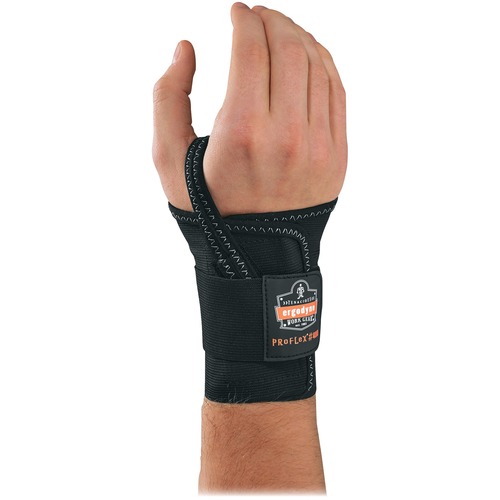 Proflex 4000 Wrist Support, Right-Hand, Large, Black