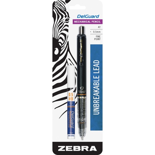 PENCIL,MECH,DELGUARD,0.5,BK