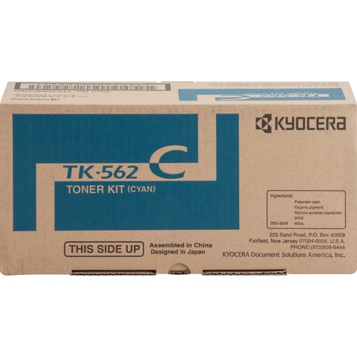 Kyocera Mita 1T02HNCUS0 (TK-562C) Cyan OEM Toner Cartridge