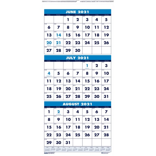 CALENDAR,WALL,3-MNTH,ACADEM