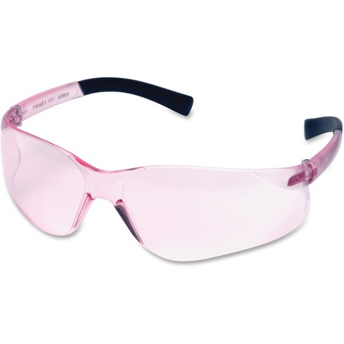 ProGuard  Safety Eyewear, Frameless, Wraparound, Pink Lens