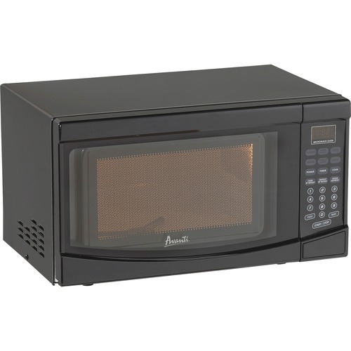 0.7 Cubic Foot Capacity Microwave Oven, 700 Watts, Black