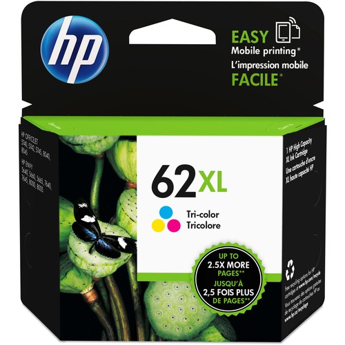 HP C2P07AN (HP 62XL) Tri-Color OEM Ink Cartridge