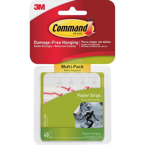 STRIP,COMMAND,POSTER,48PK