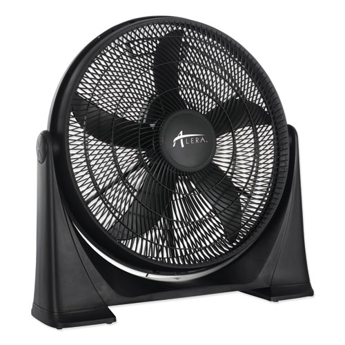 20" SUPER-CIRCULATOR 3-SPEED TILT FAN, PLASTIC, BLACK