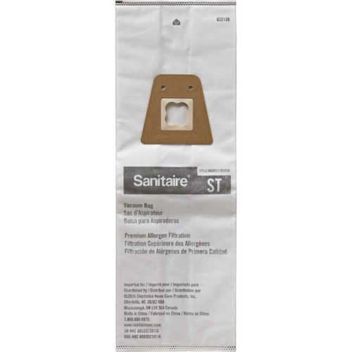 STYLE ST DISPOSABLE VACUUM BAGS FOR SC600 AND SC800 SERIES, 5/PACK