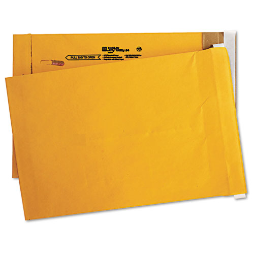 JIFFY UTILITY SELF-SEAL MAILER, #4, PAPER LINING, SELF-ADHESIVE CLOSURE, 9.5 X 13.25, NATURAL KRAFT, 100/CARTON