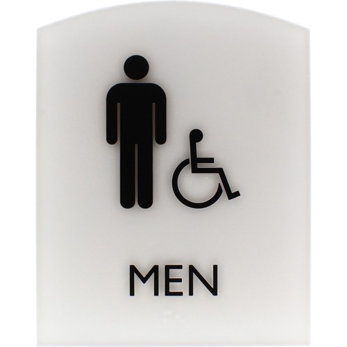 SIGN,8.5X6.75,ADA,MEN,ACC