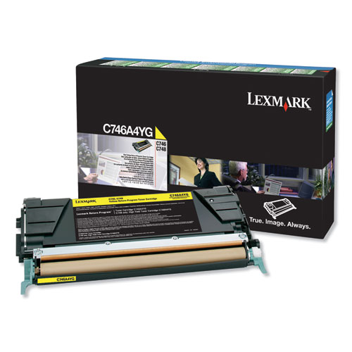 Lexmark C746A4YG Yellow OEM Toner