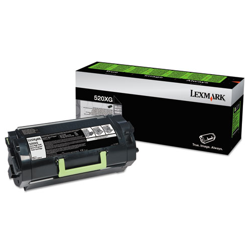 Lexmark 52D0X0G (TAA Compliant Version 52D0XA0) Black OEM Toner Cartridge