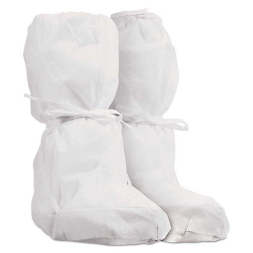 Pure A5 Sterile Boot Covers, White, One Size Fits All, 100/carton