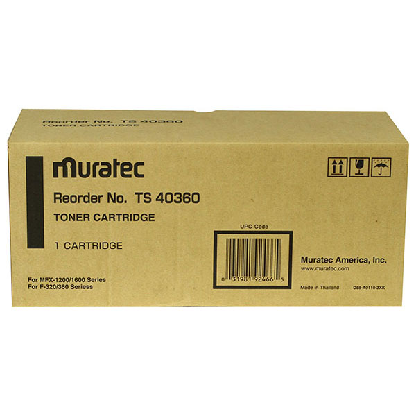 Muratec TS40360 Black OEM Laser Toner Cartridge