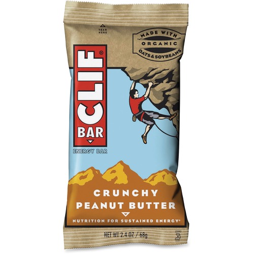 ENERGY BAR, CRUNCHY PEANUT BUTTER, 2.4 OZ, 12/BOX