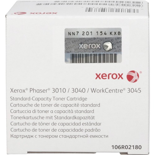 Xerox 106R02180 Black OEM Toner