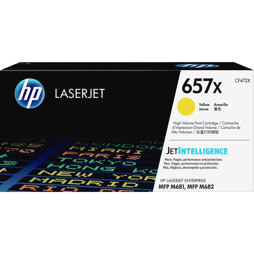 Hewlett-Packard  Toner Cartridge, HP 657X, High Yld, 23,000 Pg Yield, YW