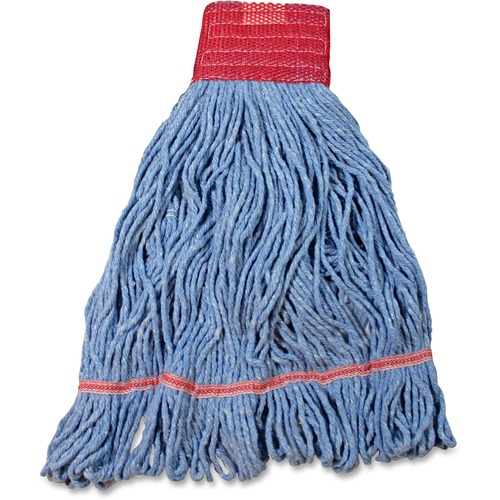 Impact Products  Wet Mop Head, w/Tailband, Looped-End, Lg, BE