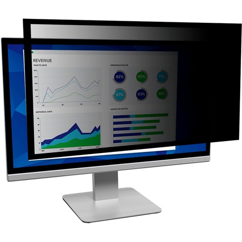 Framed Desktop Monitor Privacy Filter For 23.6" To 24" Widescreen Lcd, 16:10