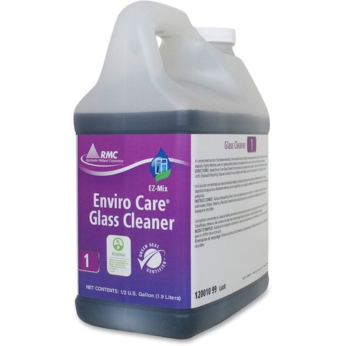 Rochester Midland Corporation  Enviro Care Glass Cleaner, Non-Streaking, 1.9L, 4/CT, PE