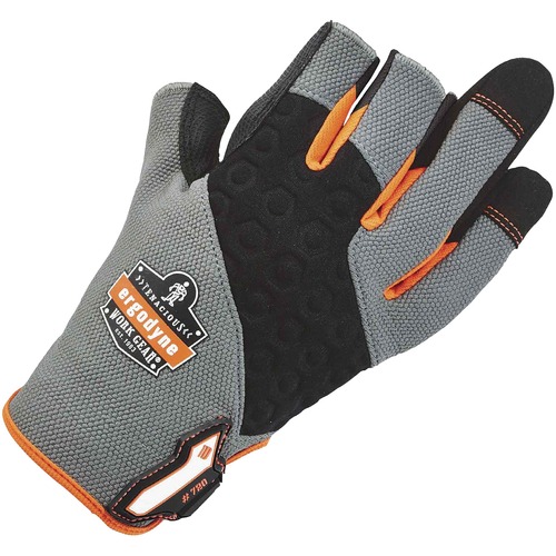 Proflex 720 Heavy-Duty Framing Gloves, Gray, Small, 1 Pair