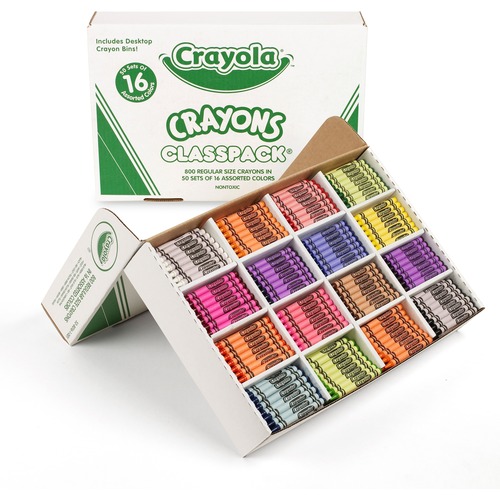 CRAYON,CRAYOLA,CLSSPK,800CT