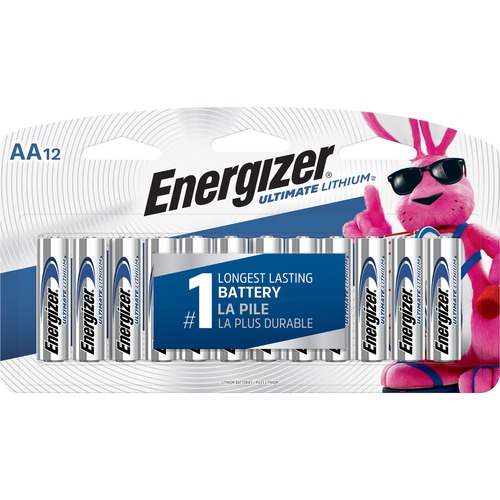 BATTERY,AA,LITH,ULT,12/PK