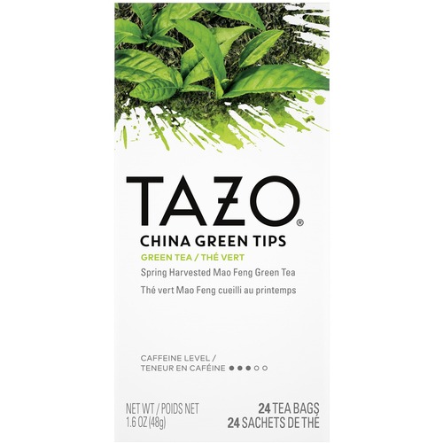 Tea Bags, China Green Tips, 24/box