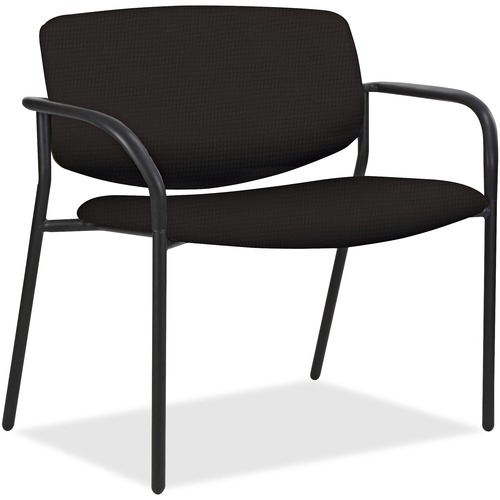 CHAIR,VYNL,BRTRC,W/ARMS,BK