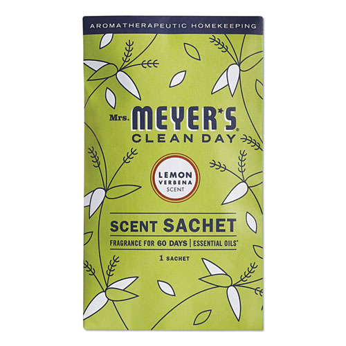 CLEAN DAY SCENT SACHETS, LEMON VERBENA, 0.05 LBS SACHET, 18/CARTON