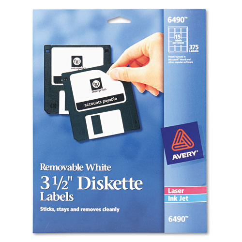 LABEL,DISK,375 LABELS/PK