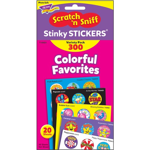 STICKERS,STNKY,COLR FAVORTS
