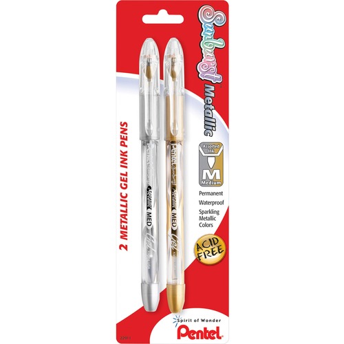 PEN,SUNBURST, ASST, 2-PK