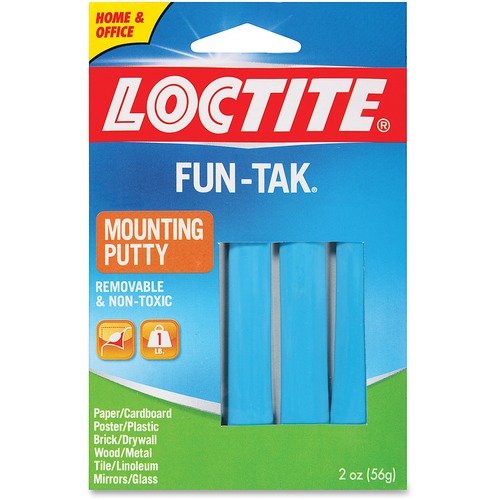 Fun-Tak Mounting Putty, 2 Oz