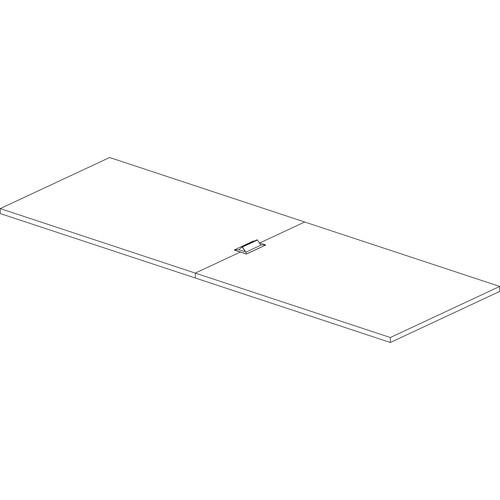 Groupe Lacasse  Table, Rectangular, 144"Wx48"Dx1-1/2"H, Snow