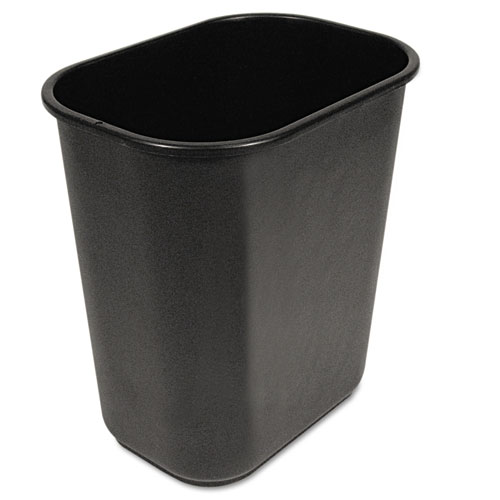 WASTEBASKET,28 QT,BK