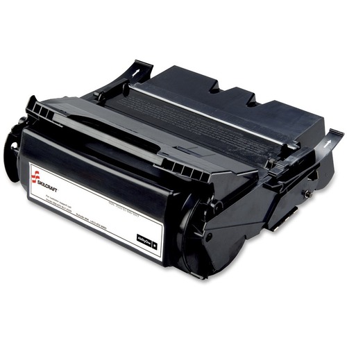 Toner Cartridge, Laser, Double Yield, Compatible w/ Lexmark T640/T642/T644 Series Printers